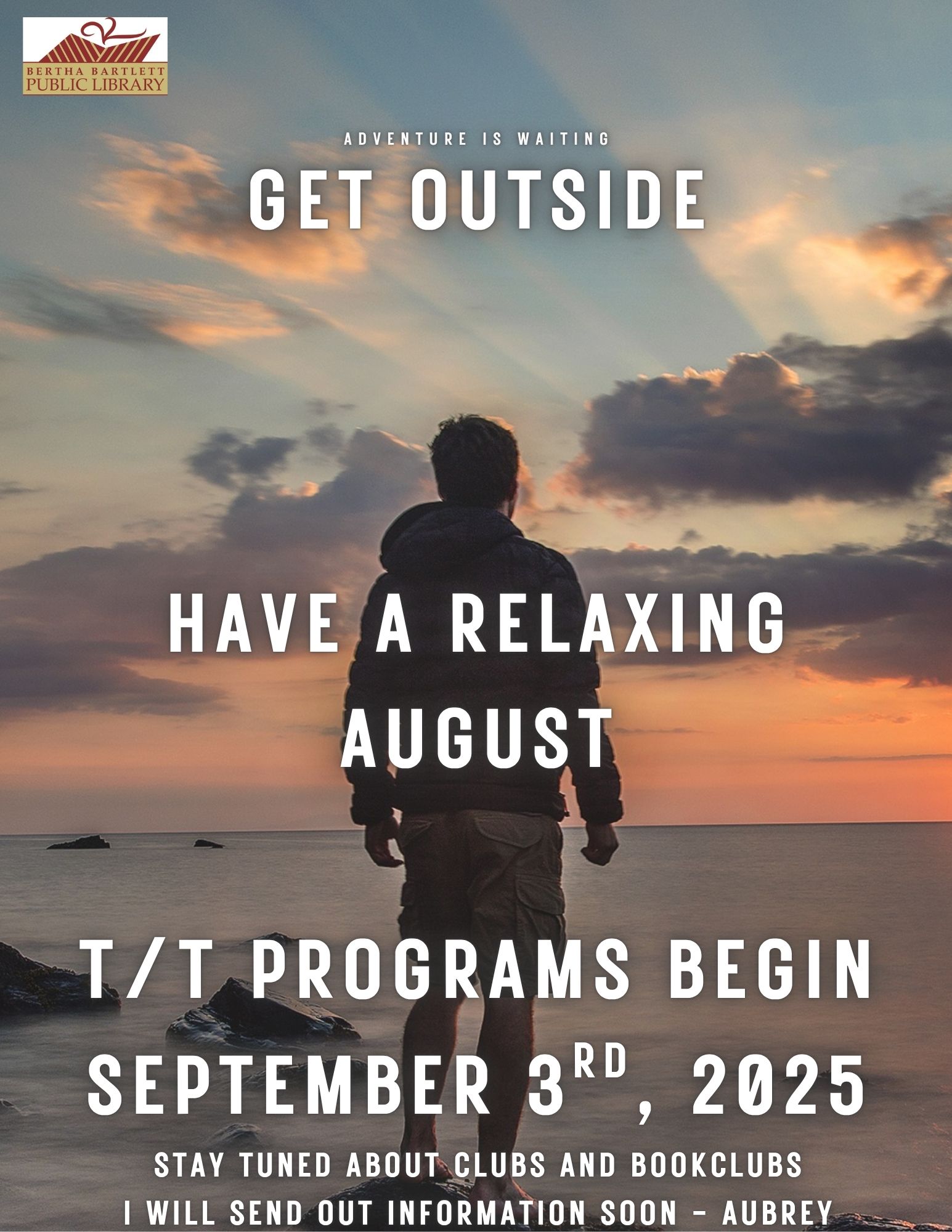 Have a relaxing August TT Programs begin September.jpg